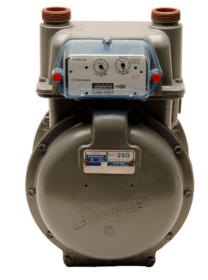 Sprague / Itron gas meter